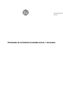 programa de extension economia social y solidaria
