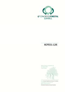 6CFE01-126 - Gestión Forestal Sostenible