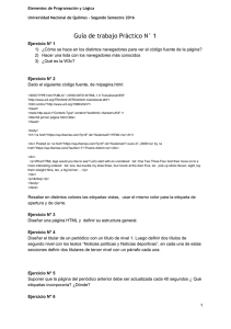 Guía de trabajo Práctico N° 1 - Universidad Nacional de Quilmes