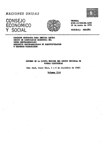 consejo economico y social - Comisión Económica para América