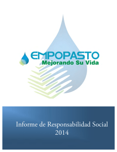 Informe de Responsabilidad Social 2014