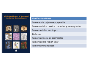 Tumores del tejido neuroepitelial (gliales) - ROR-SUL