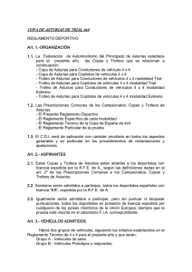 COPA DE ASTURIAS DE TRIAL 4x4