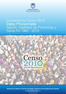 Comentarios Censo 2010