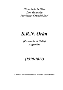 SRN Orán - La Casita Azul de Perillo en Orán