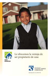 WSHFC | (Spanish) Home Advantage Brochure
