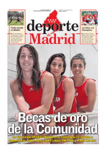 deportistas. Entre ellas, Laura López, Pili Peña y Patri