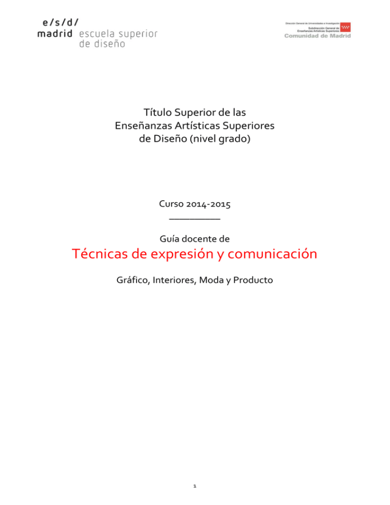 Técnicas de expresión y comunicación