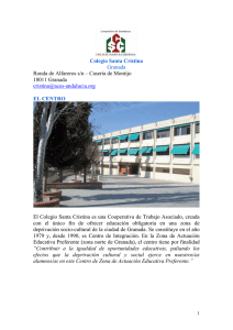 Colegio Santa Cristina Granada Ronda de Alfareros s/n