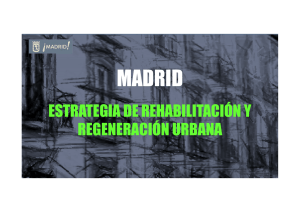 Estrategia rehabilitación y regeneración urbana