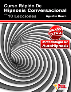 Curso Rápido De Hipnosis Conversacional en 10