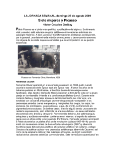 Siete mujeres y Picasso