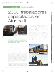 2000 trabajadores capacitados en Atucha II
