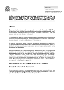 Guia Justificacion Solvencia Tecnica y Profesional - Iso