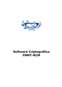 Software Criptográfico FNMT-RCM