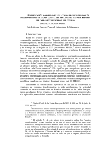 Catedrático de Derecho Procesal. Universidad de Salamanca Entre