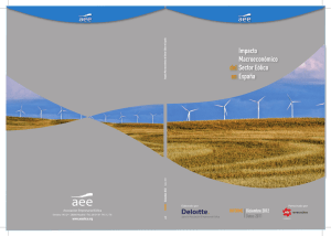 Deloitte, Impacto Macroeconómico del Sector Eólico en España