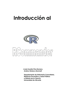 Manual de Introducción al Rcommander.
