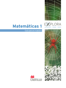 Matemáticas 1 - Ediciones Castillo