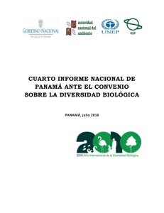 Cuarto Informe Nacional de Biodiversidad