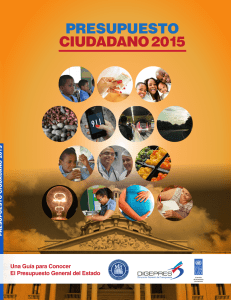 presupuesto ciudadano 2015 - International Budget Partnership