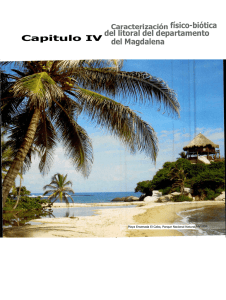 Capitulo IV del litoral del departamento del Magdalena