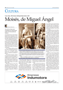 Moisés, de Miguel Ángel