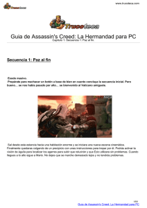Guia de Assassin`s Creed: La Hermandad para PC