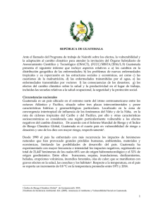 REPÚBLICA DE GUATEMALA Ante el llamado del