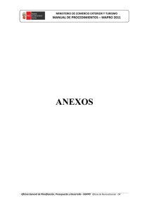 Anexos - Mincetur