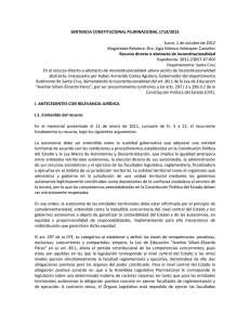 SENTENCIA CONSTITUCIONAL PLURINACIONAL 1714/2012