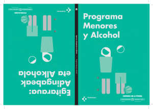 Programa Menores y Alcohol