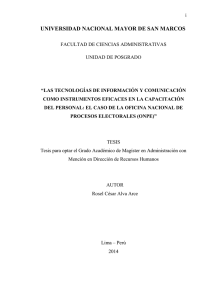 Cybertesis UNMSM - Universidad Nacional Mayor de San Marcos