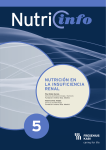 nutrición en la insuficiencia renal