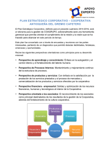 plan estrategico corporativo – cooperativa antioqueña