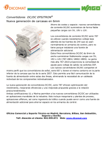 Convertidores DC/DC EPSITRON® Nueva generación de carcasas