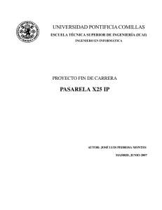 pasarela x25 ip - IIT - Universidad Pontificia Comillas