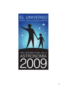 2009 - año internacional de la astronomia