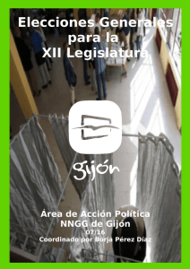 informe elecciones generales - Nuevas Generaciones de Gijón