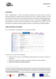 Autodiagnóstico - Instituto de Fomento de la Región de Murcia