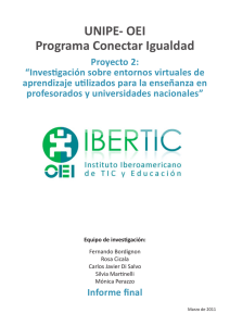 Proyecto - Organización de Estados Iberoamericanos