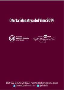 Oferta Educativa del Vino 2014