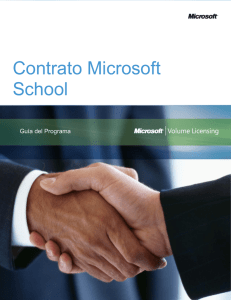 Microsoft Campus Agreement Contrato Microsoft