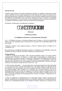 Constitución con Jurisprudencia - Consejo Nacional de la Judicatura