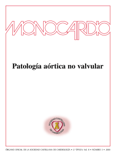Patología aórtica no valvular - Sociedad Castellana de Cardiología