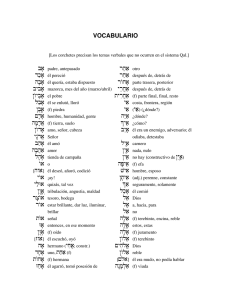 Vocabulario Básico Hebreo-Español