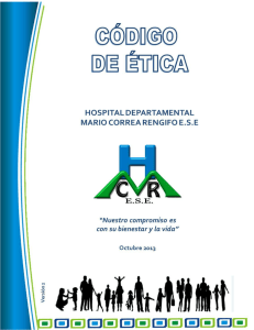 código de ética y buen gobierno - Hospital Departamental Mario