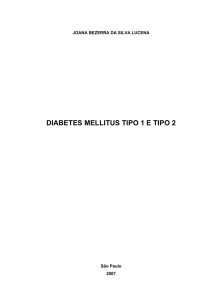 diabetes mellitus tipo 1 e tipo 2