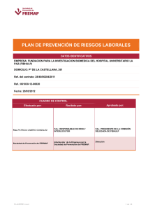 Plan de Prevención de Riesgos Laborales