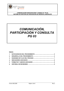 comunicación, participación y consulta pg 03
